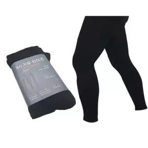 초극세사 남성용 기모 타이즈 무발 레깅스 보온 패션 운동 스포츠 골프
