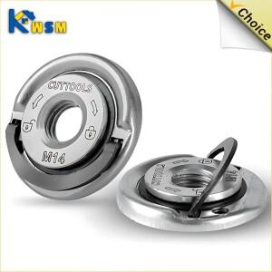 M14 앵글 그라인더 플래튼 자동 잠금 스레드 플레이트 퀵 릴리스 파워 척 도구