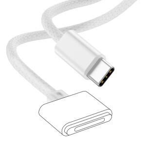 USB-C-Magsafe 3 케이블 140W macbook 호환 Pro (M2 14/16인치) macbook 호환 Air (M2)  (M1 14/16인치)용