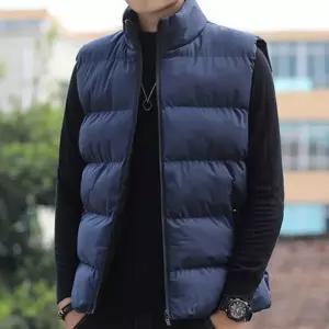 겨울 하이넥 경량 패딩조끼 남성경량패딩 조끼베스트 조끼 남성 베스트 패딩