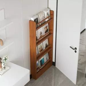 원목 매거진랙 전면책꽂이 책장 전시대 도서관 도서