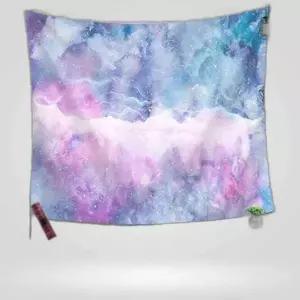 패브릭 월 데코 몽환오로라 가림막 대 패브릭데코가림막 150X130 인테리어포스터 패브릭가림막