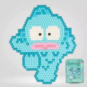 산리오 네모블럭 한교동 2P 두뇌발달 피규어 장난감 캐릭터네모블럭 만들기장난감 조립네모블럭