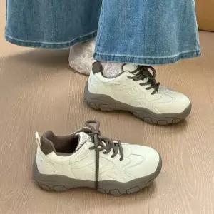 여성 트렌디 아이템 신발 운동화 하이탑 속정네 빈티지 통굽 가을 겨울 스포츠 캐주얼 러닝 등산화 HT4