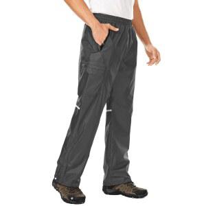 등산, 낚시, 골프를 위한 지퍼 포켓, 방풍 아웃도어 천이 있는 남성용 레인 팬츠 방수 오버 팬츠