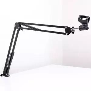 마이크거치대 탁상용마이크스탠드 책상마이크거치대 마이크암 (WFKBZMU)