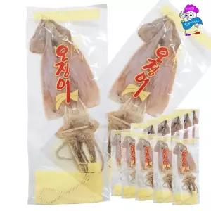 건오징어 60g x 10봉 안주 간식 대왕발 숏 다리 오다리 롱다리 스낵 과