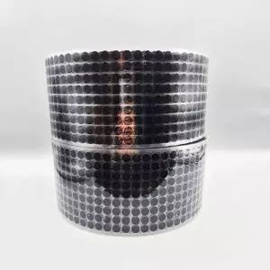 원형 찍찍이 테이프 양면세트 10mm 대용량 벌크 블랙 찍찍이테이프 원