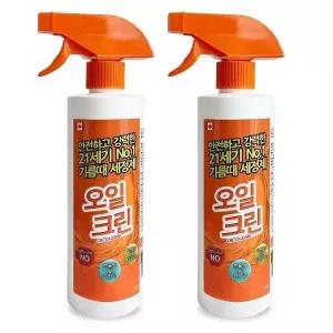 주방기름때세정제 오일크린 오일크린세정제 주방청소 500ml 2개 (WFKC5BT)