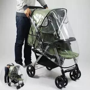 방패 레인커버 유모차 방수 바람 먼지 비 아기 커버