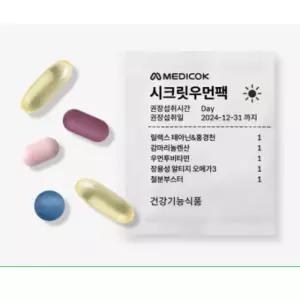 메디콕 시크릿우먼팩 여성 성인 영양제 선물 30일분