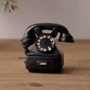 고품질 빈티지1938 다이얼 전화기 미니어처 장식 모형 소품 (WFKDTIR)