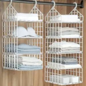 의류 9단 수납함 보관함 행잉 오거나이저 옷장 행거 (WFKDLAX)