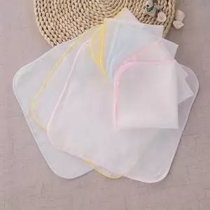 10장 손수건 30x30 무형광 가제 거즈 면무지 흰색