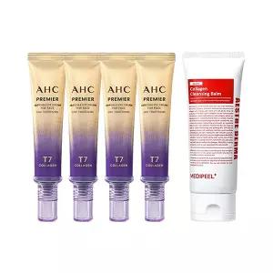 AHC 아이크림 시즌13 40ml x4 + 메디필 콜라겐 클렌징밤 100ml