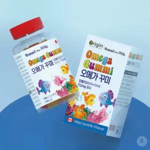 오메가 꾸미 90꾸미 X 10개 키즈 구미 영양제