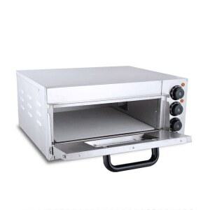 제이유 전기 오븐은 한 층에 두 접시의 토스트 피자 케이크를 굽는 전기 오븐 스테인리스 스틸 단층 오븐이다