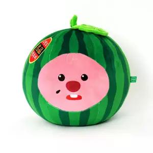 잔망루피 촌캉스 수박 모찌 쿠션 모양 캐릭터 집꾸미기