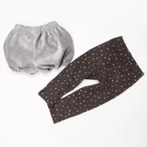 국산 베이비 겨울 블루머+기모바지 세트 유아 코듀로이 호박 팬츠 겨울 유아복 남아 블루머 아기옷 선물