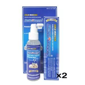 헬로도기 강아지치석제거스프레이 구취감소 충치예방 120ml X2 골드버전