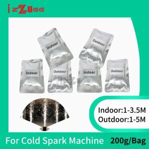 실내외 무대 행사 쇼용 전자 스파클러 1-200개입 200g/또는 100g 티타늄 파우더 복합 소재
