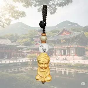 부처님 매듭 장식 (석가모니)불교 불상 관세음보살 키링 열쇠고리 홀더 신자선물