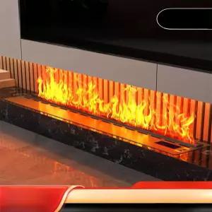 수증기 벽난로 인테리어 무드등 모닥불 디자인 불멍 실내 펜션 가짜불 거실 다이 감성 불꽃