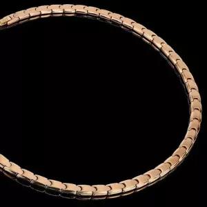 최고급 게르마늄 목걸이 알베로 로즈골드 건강목걸이 18K도금