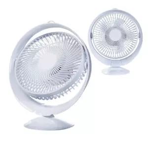 삼우힐링620 USB 탁상용 선풍기책상 휴대용 사무실 개인 미니 회전 충전식 데스크