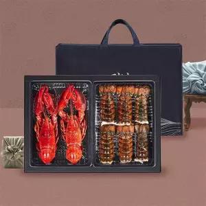 랍스터 랍스터테일 선물세트 랍스터2미 테일6미 트레이 부직포)