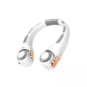 팬회전 넥밴드선풍기 입체바람 강약조절 편안한착용감목에거는 휴대용걸이 용미니 여행 여행용 걸이 선풍기