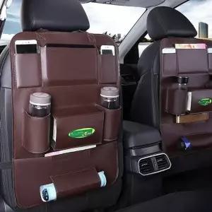 차량용 수납 정리 시트포켓 오염방지 킥매트 기본형 용백