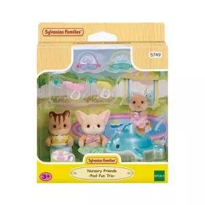 실바니안 패밀리 단짝 아기친구들의 돌고래 물놀이 유아완구 조카선물 장난감