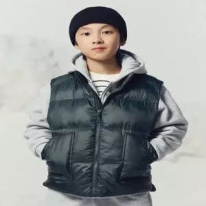 탑텐키즈 24년 FW공용 플러스웜 패딩 베스트 MKE4VP3221