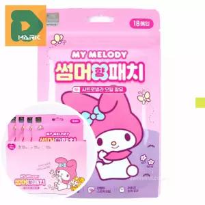 야외활동 모기기피제 10p 썸머패치 유아용 모기방지 부착형 캐릭터스티커 나들이용품 벌레퇴치 캠핑