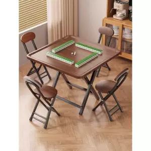 마작 테이블 보드게임 홀덤 탁자 접이식 호두나무