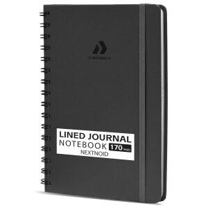 [미국배송] 여성 및 남성을 위한 넥스노이드 라이닝 스파이럴 노트북 저널 - A5(5.8