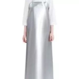 은색 양면 방수 앞치마 목걸이형 우레탄 주방 조리 실용성 편안함