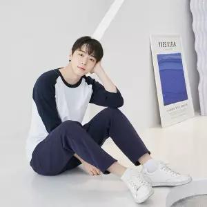 교복몰 올 밴딩 치즈 슬랙스 네이비 바지 남자코스튬교복 코스프레 파티 남성 테마 테마의류