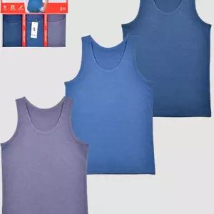 소프트 터치 사방스판 남성 빅사이즈 디럭스 런닝 3매입남자나시 속옷 민소매