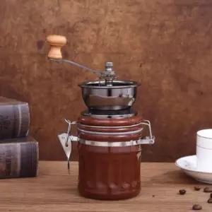 세라믹 핸드밀 소형 커피 그라인더 수동 분쇄 원두 핸드