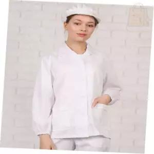 쏘굿픽 여성위생복상의 주방조리복 쉐프복 위생복 긴팔