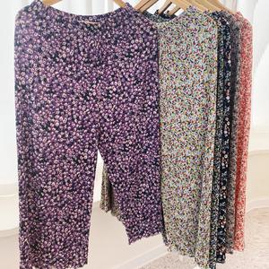 엄마 할머니 여름 몸빼바지 주름 잠옷 고무줄 빅사이즈 바지