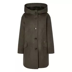 [롯데백화점]헤지스레이디스 포켓배색 울 하프코트 HSCO5D983