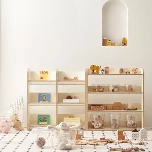 [소르니아] 멜로우 전면책장 교구장 어린이책장 장난감정리