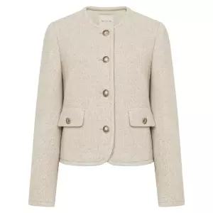 [케네스레이디][BYLYNN]매튜브 라운드넥 울 자켓 EGJKOK9900