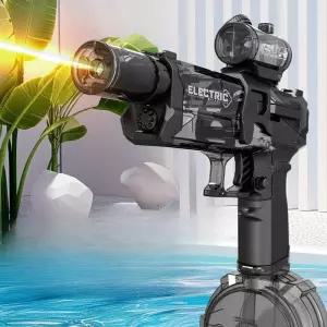 전동고압물총 연발 LED 펄스 불꽃 물총 불탄 전동 고압