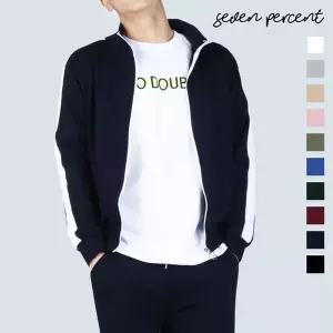 [하프클럽/]세븐퍼센트 남여공용 절개 배색 트랙탑 (HT)