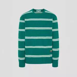 매장정품 BEANPOLE 빈폴 [빈폴] 푸즈예티 스트라이프 니트 그린 (BC5X51C61M) 921928