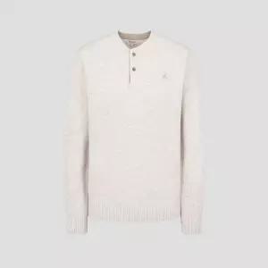 매장정품 BEANPOLE 빈폴 [빈폴] 버튼넥 풀오버 니트 아이보리 (BC5951C320) 921542